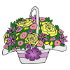 Flower+Basket Picture