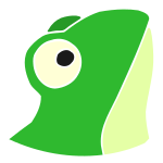 Frog Head Stencil