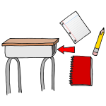 Put away Outline for Classroom / Therapy Use - Great Put away Clipart