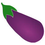 Eggplant Stencil