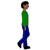 I can walk peacefully.