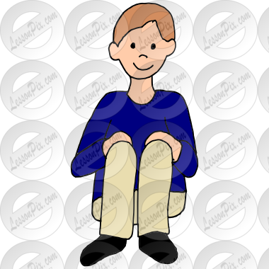 Knees Picture for Classroom / Therapy Use - Great Knees Clipart