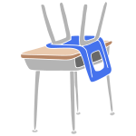 Put Up Chair Stencil