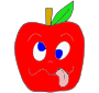 Silly Apple Picture