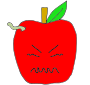 Stressed Apple Picture