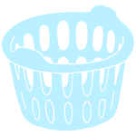 Laundry Basket Stencil