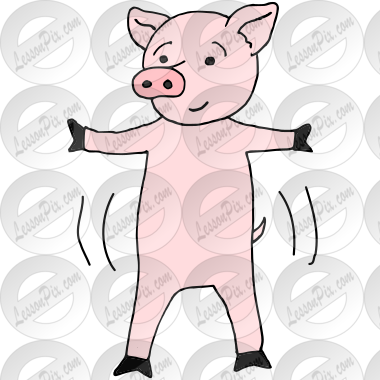 Dancing Pig Picture