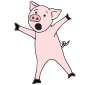 Worried Pig
