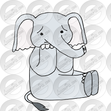 Worried Elephant Picture