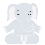 Calm Elephant Stencil