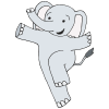 Cheerful Elephant Picture