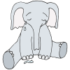 Sad Elephant Picture