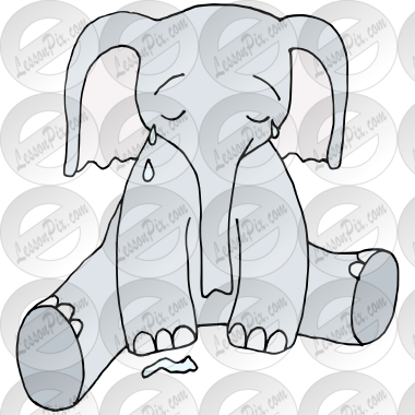 Sad Elephant