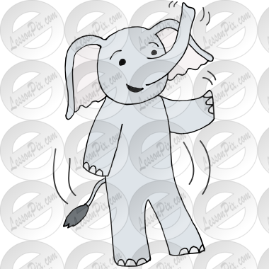 Dancing Elephant Picture