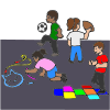 I play with friends