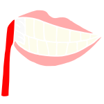 Brush Teeth Stencil