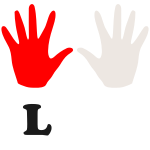 Left Hand Stencil