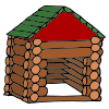 lincoln log house