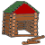 lincoln log house