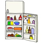Open Refrigerator Picture