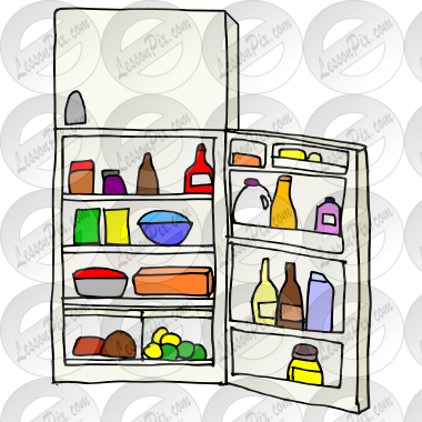 Open Refrigerator