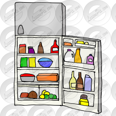 Open Refrigerator
