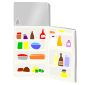 Open Refrigerator