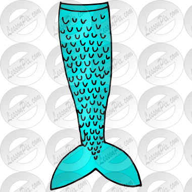 Mermaid Tail Picture for Classroom / Therapy Use - Great ...