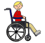 Boy in Wheelchair Picture