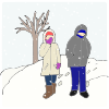 Walking in the Snow
