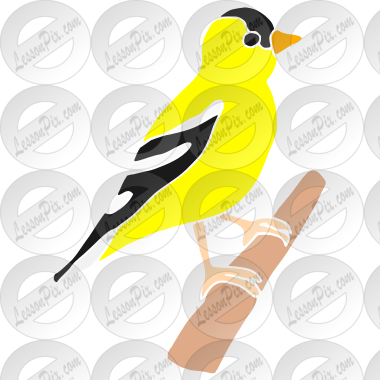 Goldfinch Stencil