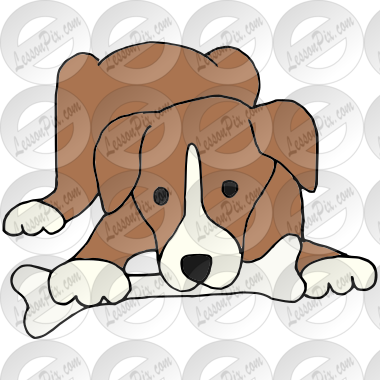 Dog with Bone
