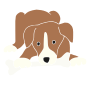 Dog with Bone