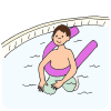 When do we go in the pool?