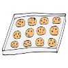 Where do you bake cookies?