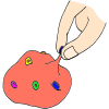 Find Beads in Putty