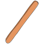 Popsicle Stick Picture