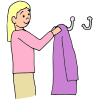 Hang up your coat on the hook