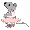 Ballerina+Mouse Picture