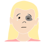 Black Eye  Stencil