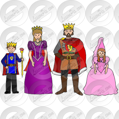Royalty Picture for Classroom / Therapy Use - Great Royalty Clipart