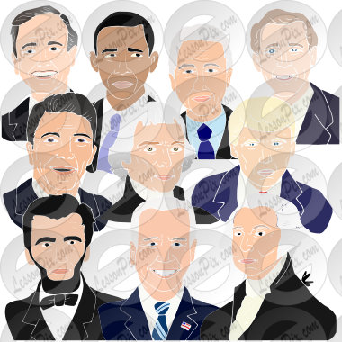 Presidents Stencil