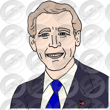 George W Bush Picture for Classroom / Therapy Use - Great George W Bush ...