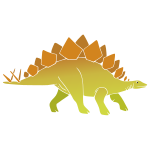 Stegosaurus Stencil