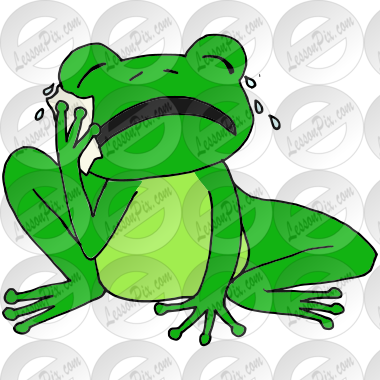 Sad Frog Picture