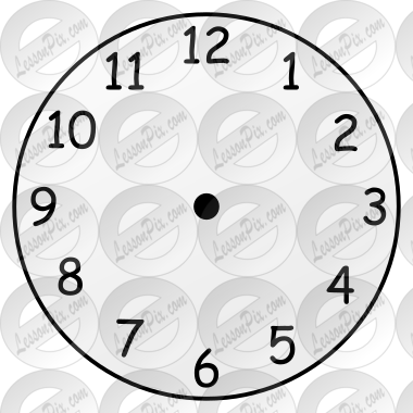 Blank Clock Picture