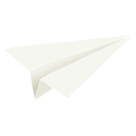 Paper Airplane Stencil