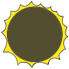 This is called a solar eclipse!