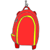 I hung up my backpack.  Picture