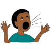 What would you do if someone keeps talking to you when you want to talk?